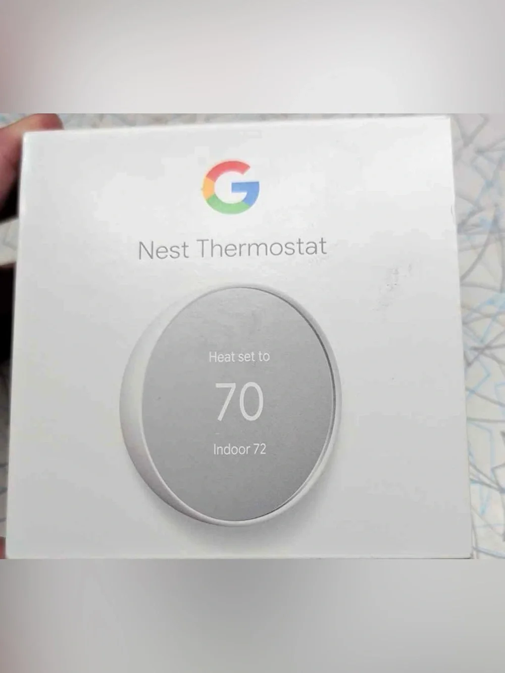 Nest thermostat + trim kit